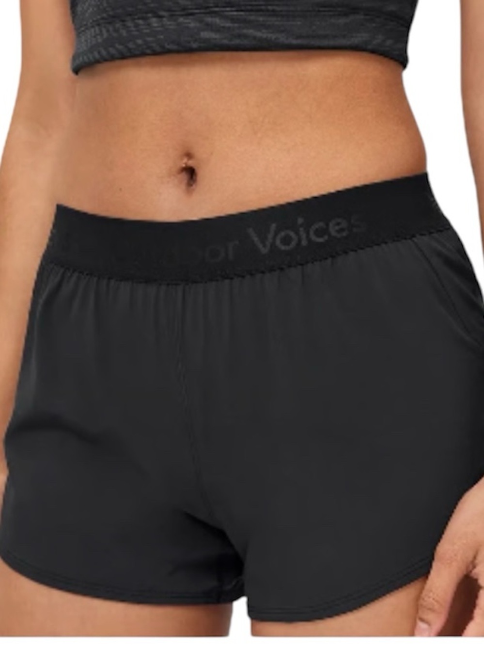 Outdoor voices ralay shorts black size XL